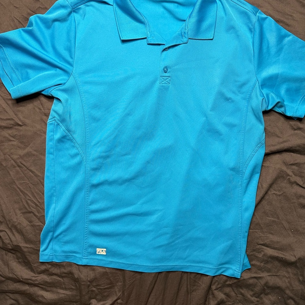 Fila Vibrant Blue Men's Polo